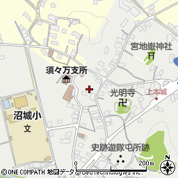 山口県周南市須々万本郷581周辺の地図