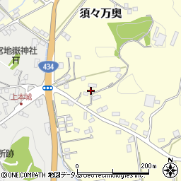 山口県周南市須々万奥1071周辺の地図