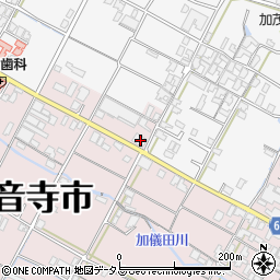 香川県観音寺市出作町1062周辺の地図