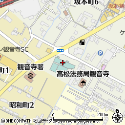 観音寺グランドホテル周辺の地図