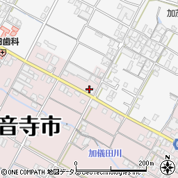 株式会社喜多猿八　観音寺支店周辺の地図