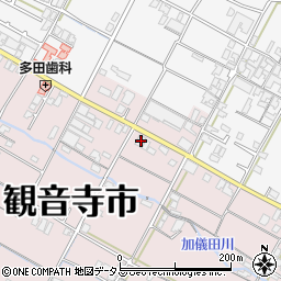 香川県観音寺市出作町1060-1周辺の地図