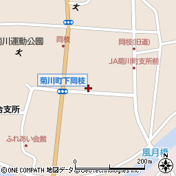 サラダ館　菊川店周辺の地図
