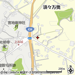 山口県周南市須々万奥1089-1周辺の地図