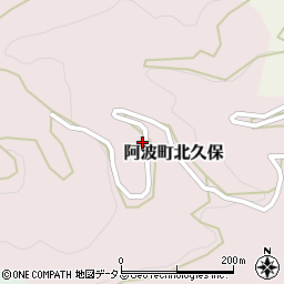 徳島県阿波市阿波町北久保152周辺の地図