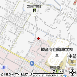 香川県観音寺市出作町968-2周辺の地図