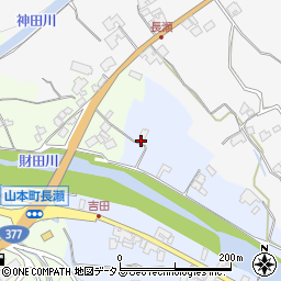 香川県三豊市財田町財田中54周辺の地図