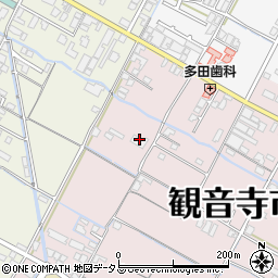 ピュア・ハイツ観音寺周辺の地図
