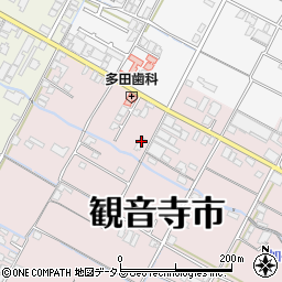 香川県観音寺市出作町1102周辺の地図