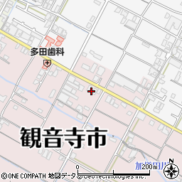 香川県観音寺市出作町1070周辺の地図