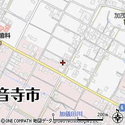 香川県観音寺市出作町1063周辺の地図