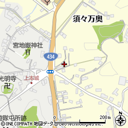 山口県周南市須々万奥744-8周辺の地図