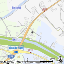 香川県三豊市山本町財田西14周辺の地図