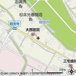 香川県三豊市山本町大野2855-4周辺の地図