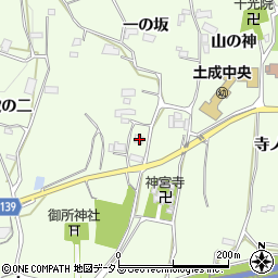 徳島県阿波市土成町吉田一の坂24周辺の地図