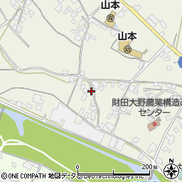 香川県三豊市山本町大野382周辺の地図