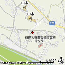 香川県三豊市山本町大野333-3周辺の地図