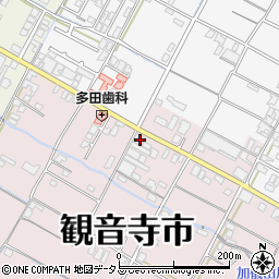 香川県観音寺市出作町1075周辺の地図