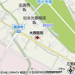 香川県三豊市山本町大野2854-5周辺の地図