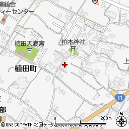 香川県観音寺市植田町680-2周辺の地図