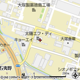 太陽エフディ株式会社　徳島工場周辺の地図