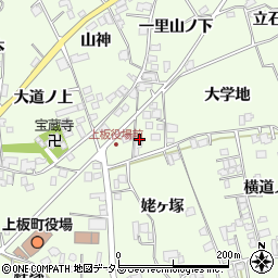 徳島県上板町（板野郡）七條（大道ノ下）周辺の地図