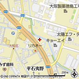 徳島県徳島市川内町平石夷野252周辺の地図