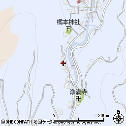 和歌山県海南市下津町橘本801周辺の地図