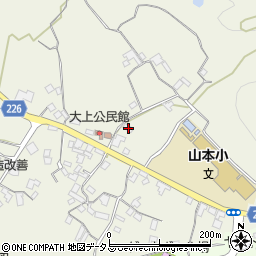香川県三豊市山本町大野57周辺の地図