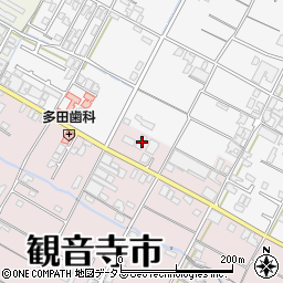 香川県観音寺市出作町1073周辺の地図