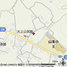 香川県三豊市山本町大野57-1周辺の地図