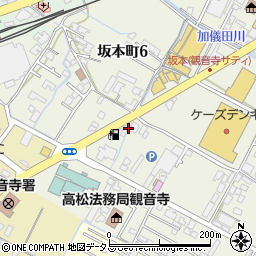 株式会社環境防災　観音寺営業所周辺の地図