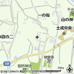 徳島県阿波市土成町吉田一の坂29周辺の地図