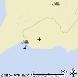 愛媛県今治市来島小島周辺の地図