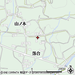 徳島県阿波市土成町土成落合108周辺の地図