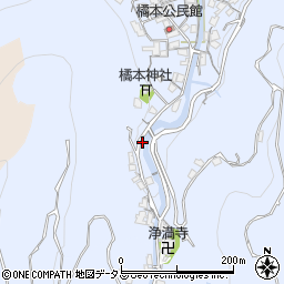 和歌山県海南市下津町橘本771-7周辺の地図