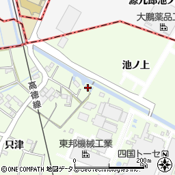 徳島県徳島市応神町吉成只津18周辺の地図