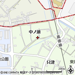 徳島県徳島市応神町吉成中ノ瀬22周辺の地図