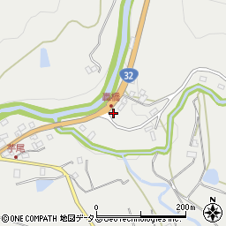 香川県三豊市財田町財田上6744周辺の地図