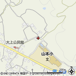 香川県三豊市山本町大野23周辺の地図