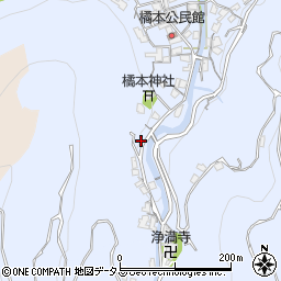 和歌山県海南市下津町橘本772周辺の地図