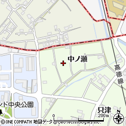 徳島県徳島市応神町吉成中ノ瀬周辺の地図