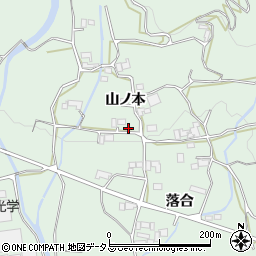 徳島県阿波市土成町土成山ノ本107-1周辺の地図