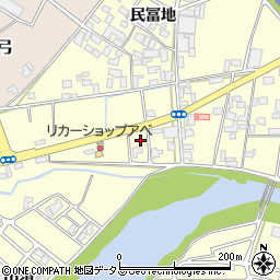 徳島県板野郡板野町西中富喜多居地周辺の地図