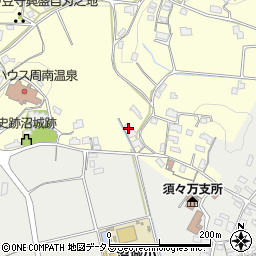 山口県周南市須々万奥481周辺の地図