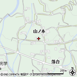 徳島県阿波市土成町土成山ノ本107周辺の地図