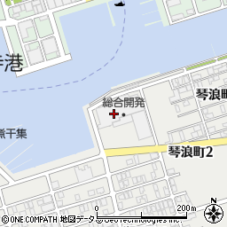 株式会社総合開発観音寺冷蔵事業部事務所周辺の地図