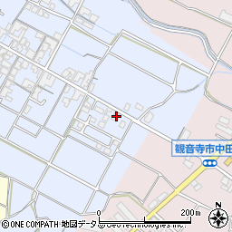 香川県観音寺市古川町708周辺の地図