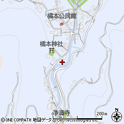 和歌山県海南市下津町橘本776-1周辺の地図