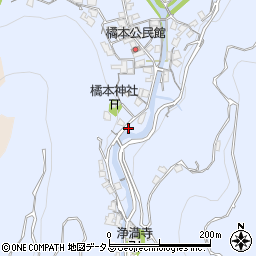 和歌山県海南市下津町橘本775周辺の地図